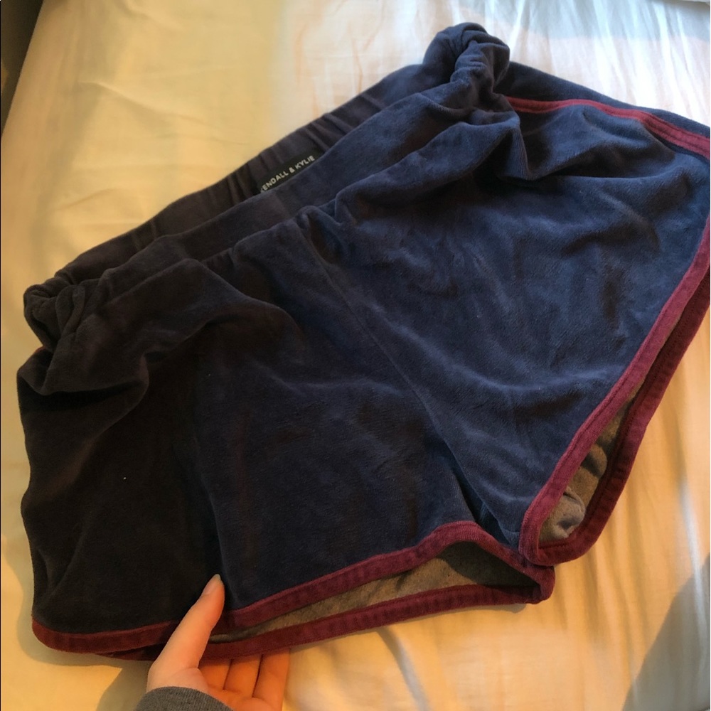 Kendall & Kylie Velvet Shorts